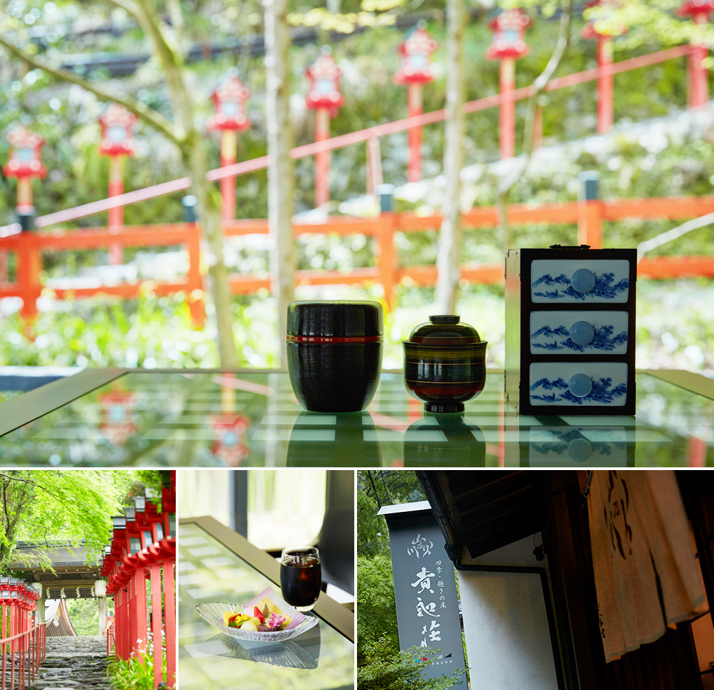 山床のお料理